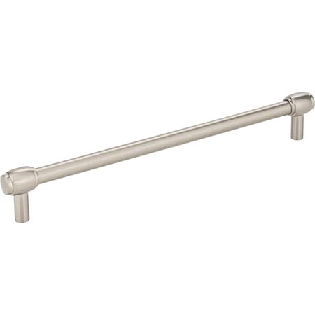 Jeffrey Alexander 224 mm Center-to-Center Satin Nickel Hayworth Cabinet Bar Pull 885-224SN